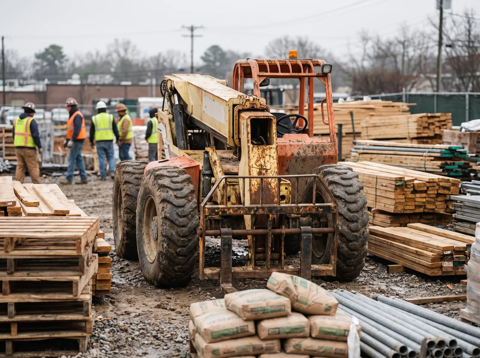 Rough Terrain Forklifts